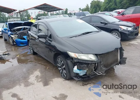 2014 Honda Civic Lx из США, поврежденный, VIN 19XFB2F54EE250651